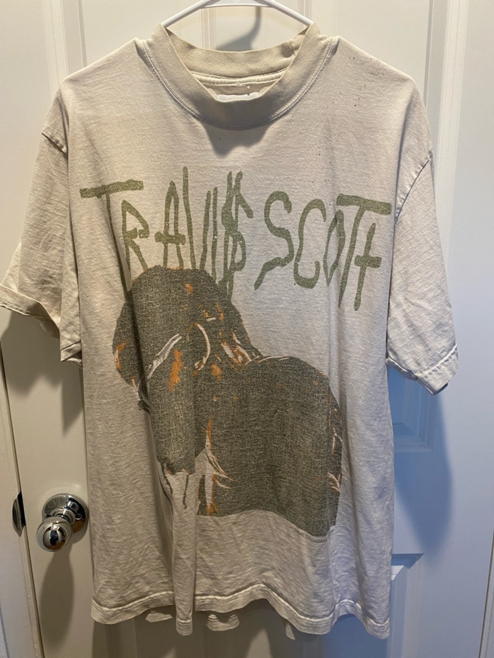Travis Scott Cream Game Changer Tee